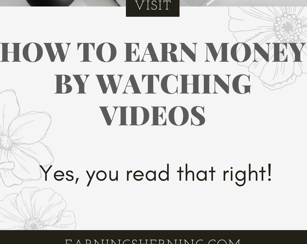 How to Earn Money by Watching Videos?